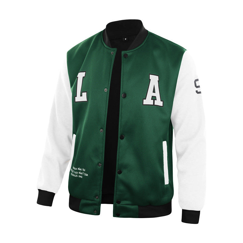 Men Varsity Letterman Jacket | Kelvin