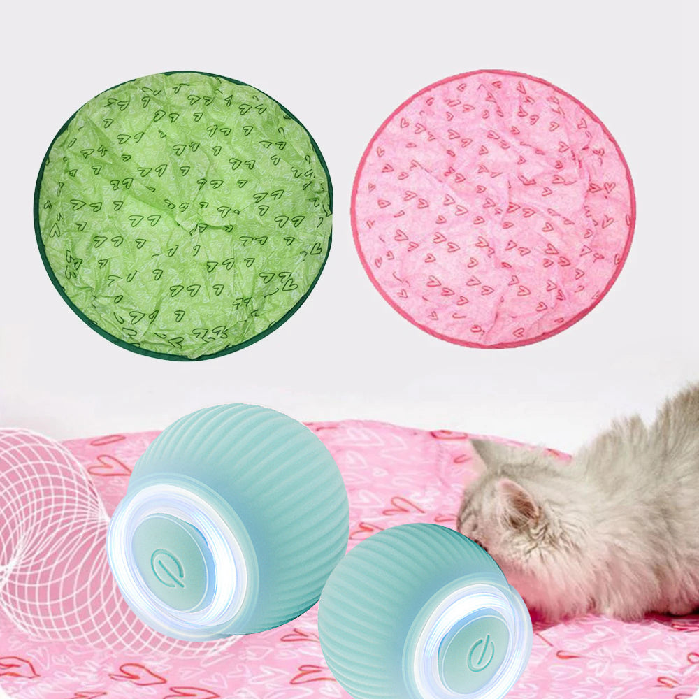 Variant image for Interactive Cat Toy Multi-Color Durable Plastic | Purrball-3