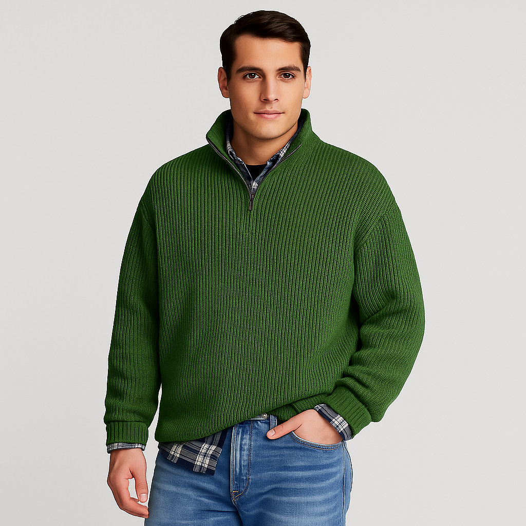 Timeless Men's Wool Autumn Sweater | Asherick