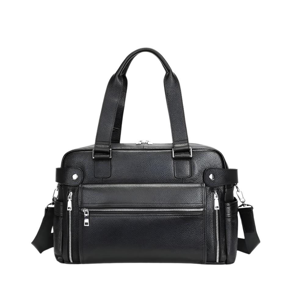 Men’s Leather Travel Bag | Ethan