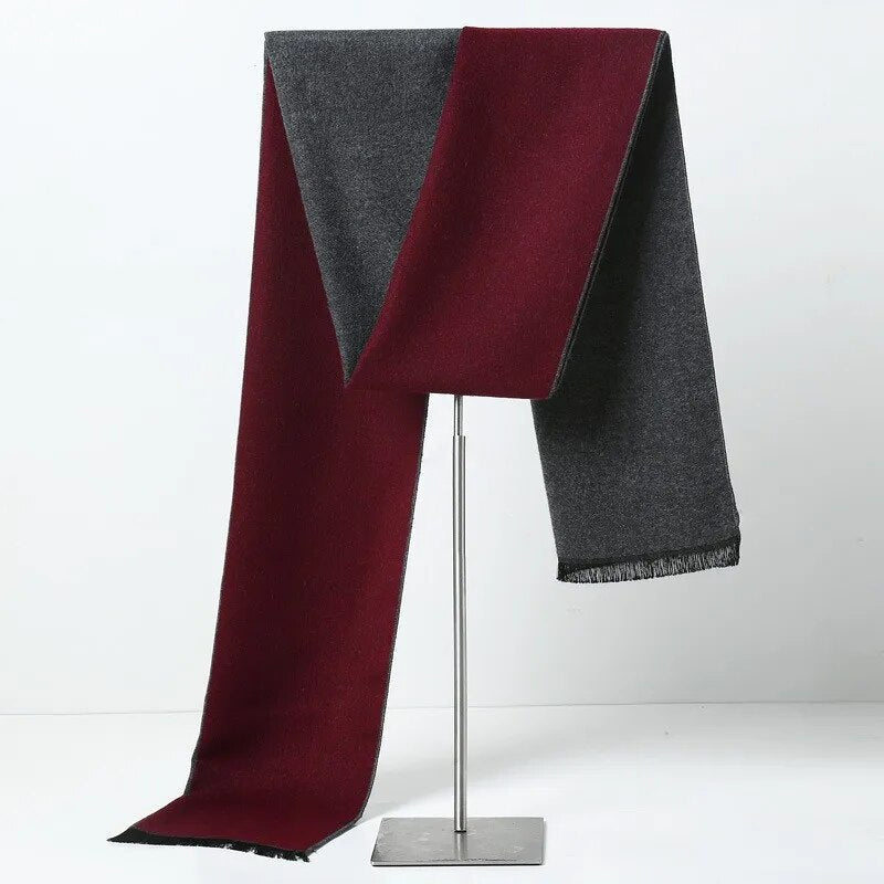 Men Elegant Plaid Scarf | Ian