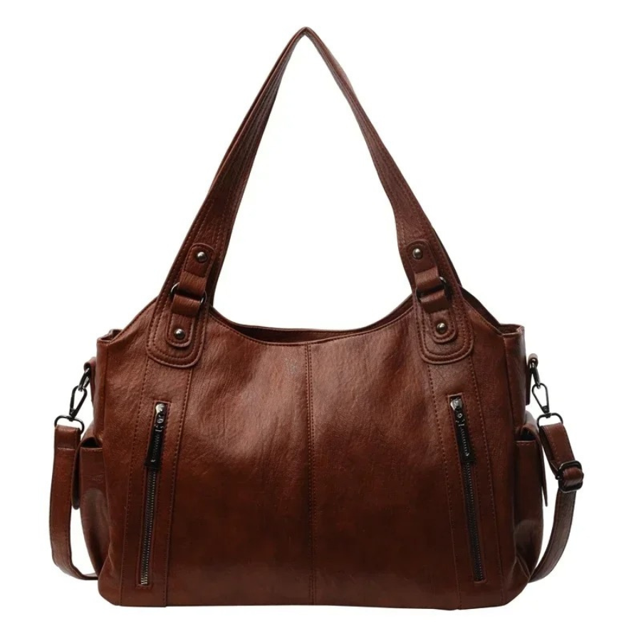 Women Classic Multi-Compartment Shoulder Bag | Alma
