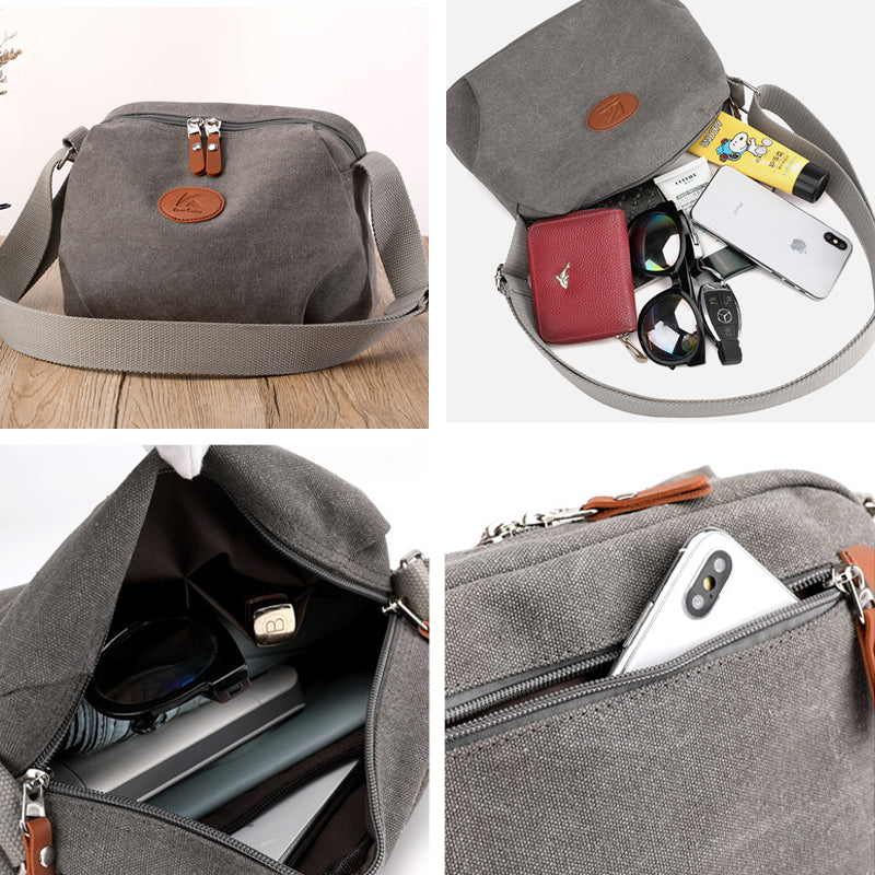 Women Casual Canvas Shoulder Bag | Marigold