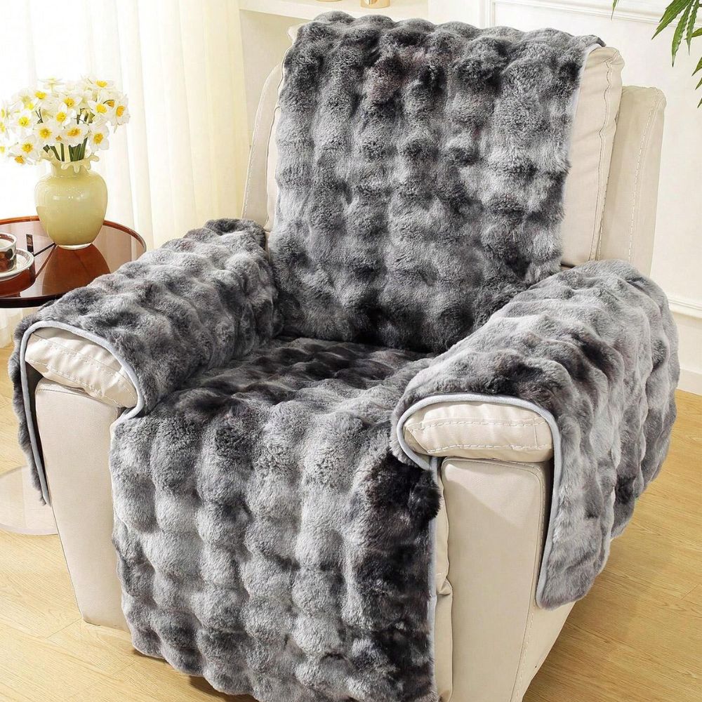 Sofa Cover Velvet Plush Tie-Dyed | Cozy Comfort 2