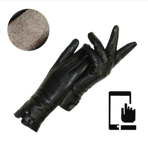 Women Classic Leather Gloves | Eve