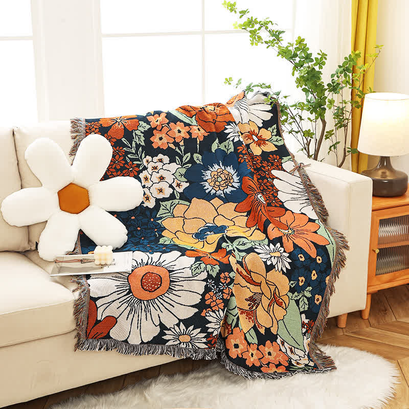 Sofa Cover Floral Cotton | Elegance 2