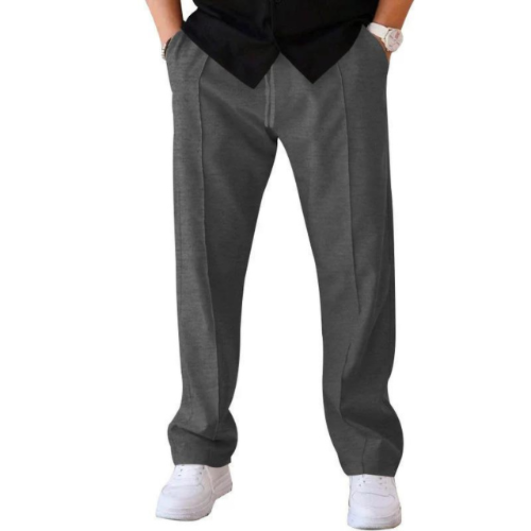 Men's Pleated Wide-Leg Pants | Adonis
