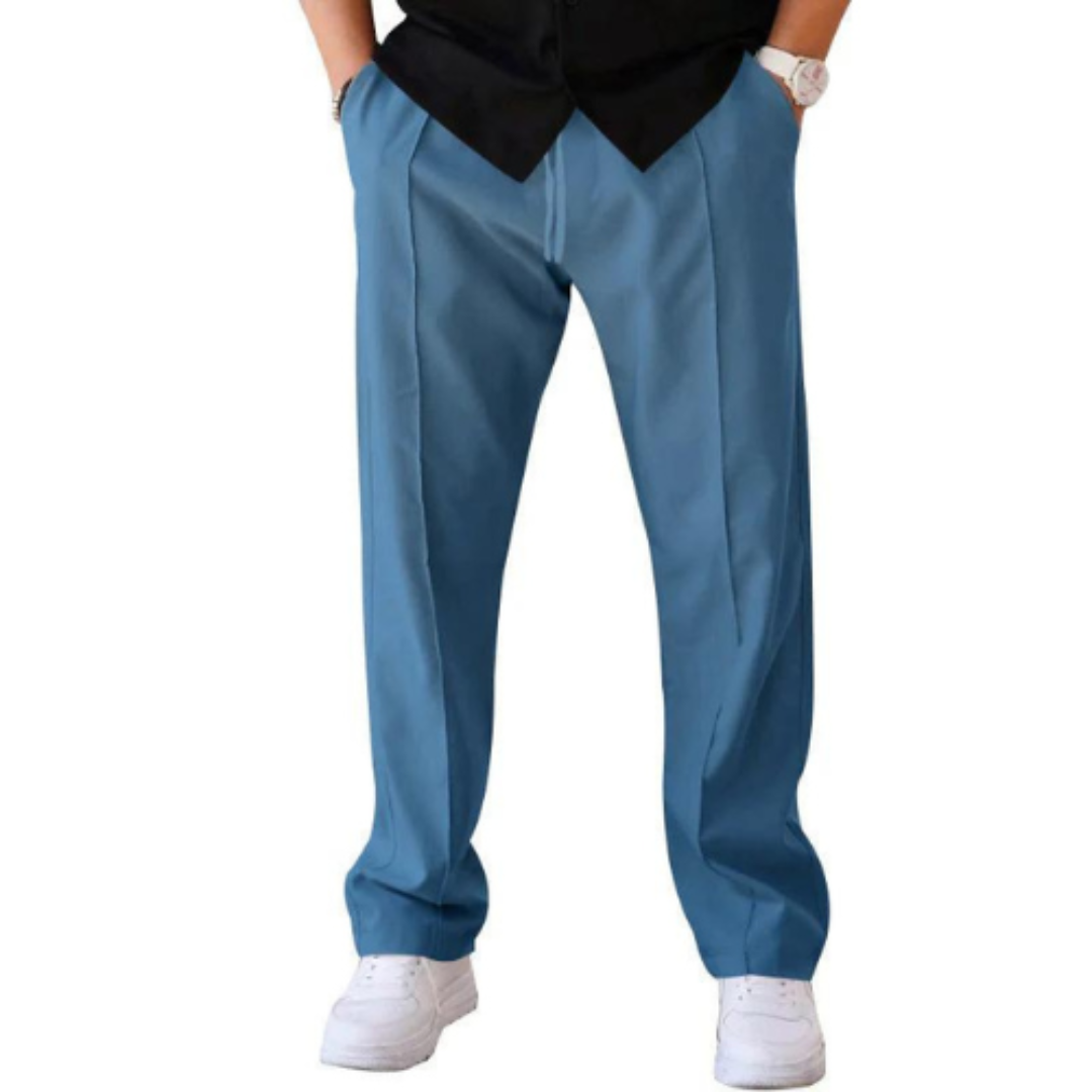 Men's Pleated Wide-Leg Pants | Adonis
