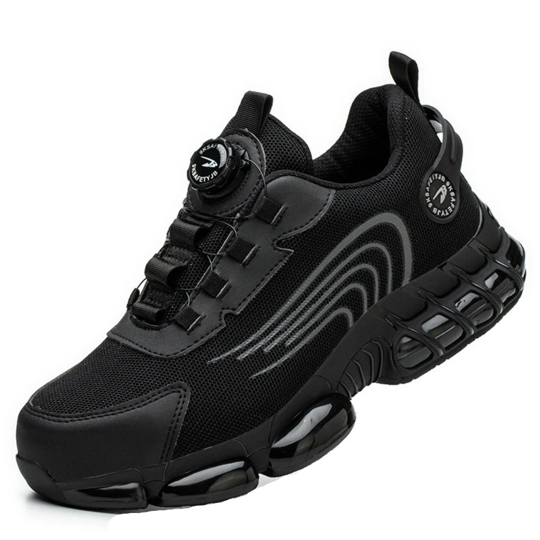 Variant image for Men Safety Shoes Black Knit | Guardian-1