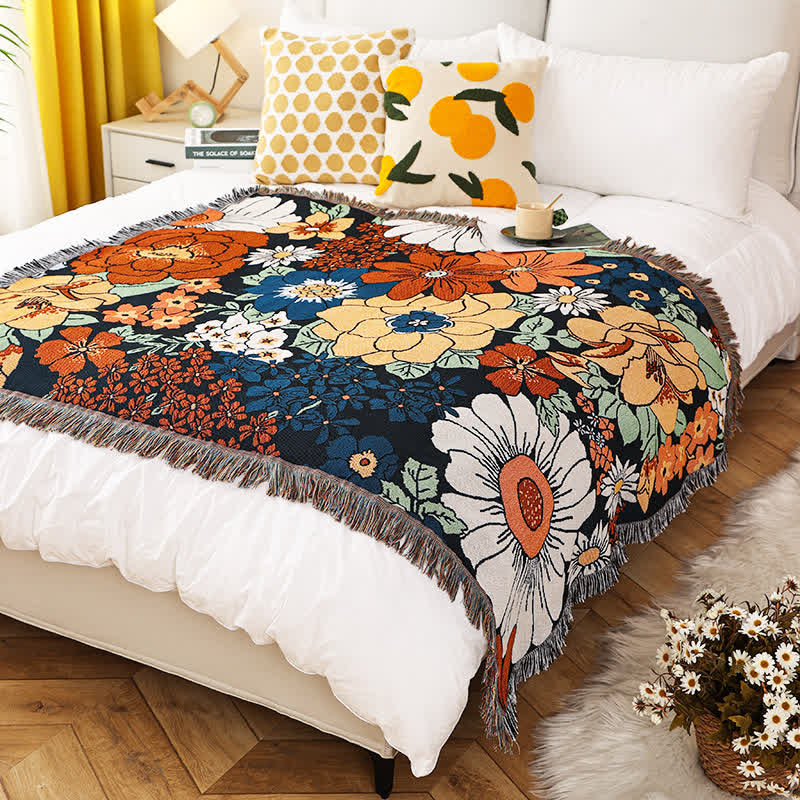 Sofa Cover Floral Cotton | Elegance 3
