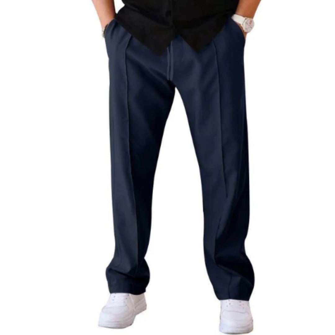 Men's Pleated Wide-Leg Pants | Adonis