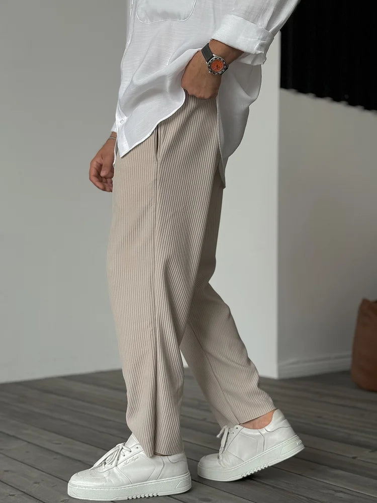 Filipo | Soft Ribbed Pants