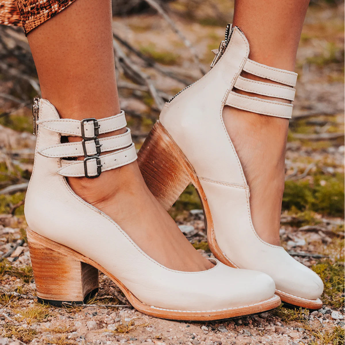 Women Heels Black Eco-Leather Elegant Straps | Melissa-4