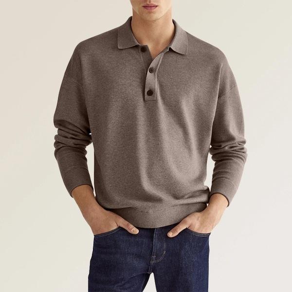Men Classic Polo Sweatshirt | Anthony