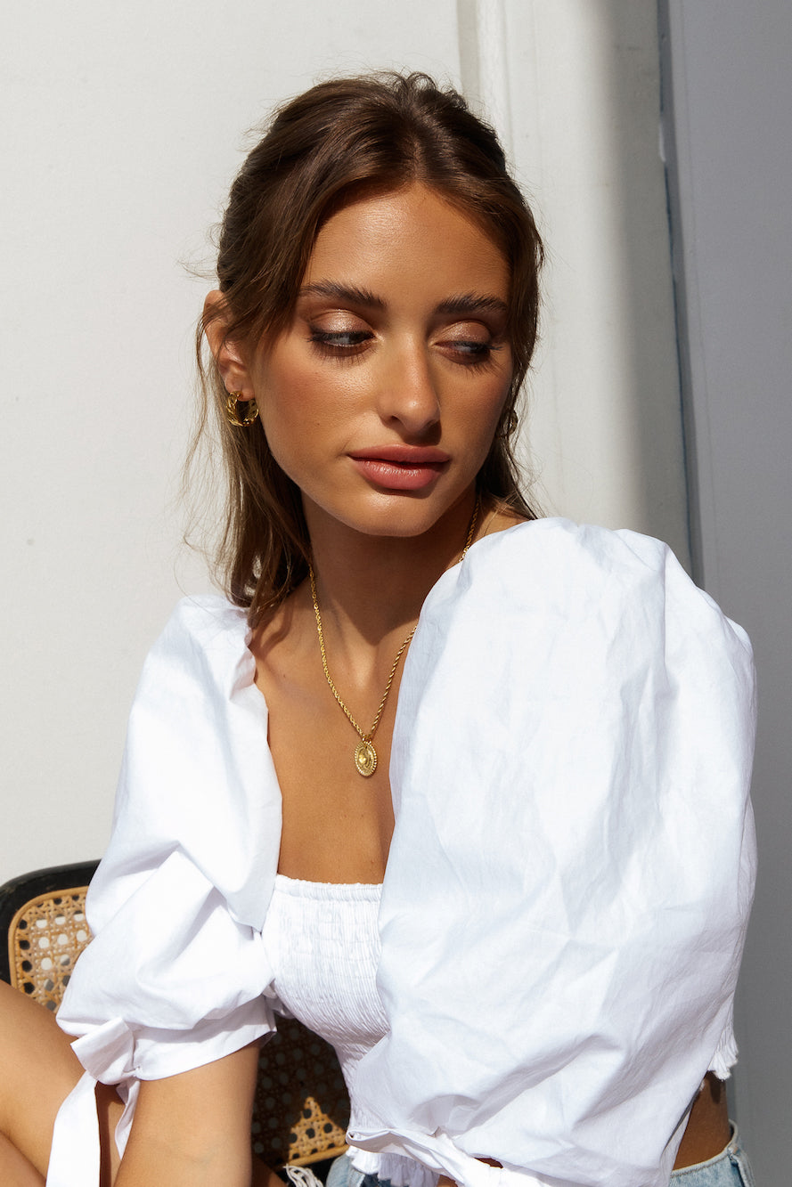 Women Gold Hoop Earrings Stainless Steel | Union of Ours-2