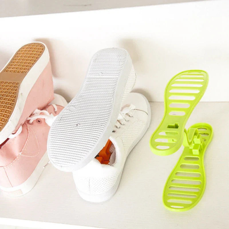 Adjustable Collapsible Shoe Storage Organizer – Space-Saving Design for Neat Footwear Management 3