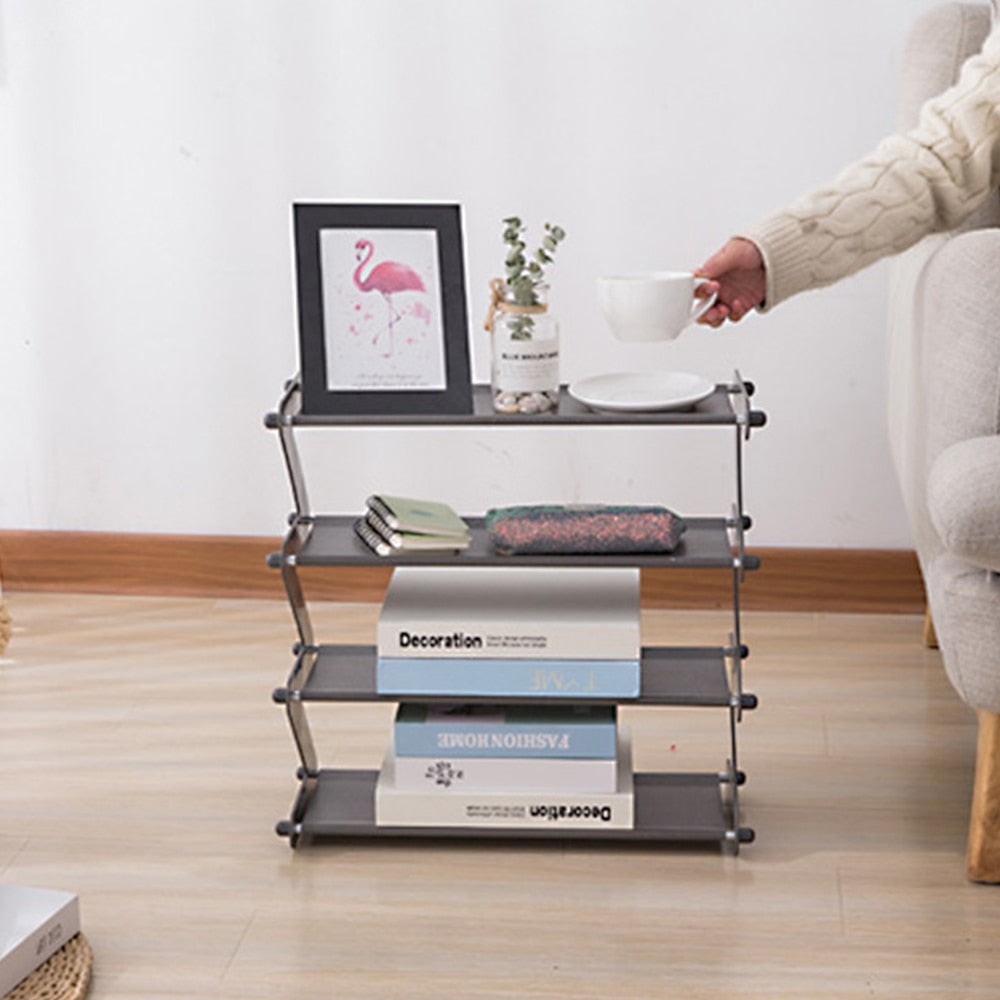 Adjustable Minimalist Shoe Rack – Durable Iron Shoe Storage Organizer for Efficient Home Organization 2