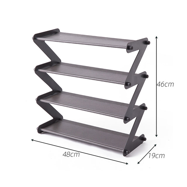 Adjustable Minimalist Shoe Rack – Durable Iron Shoe Storage Organizer for Efficient Home Organization 7