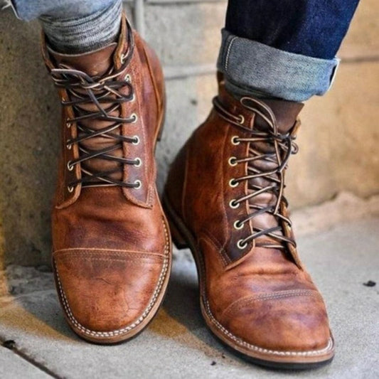 Archie - Classic Vintage Winter Boots for Men - Durable & Stylish