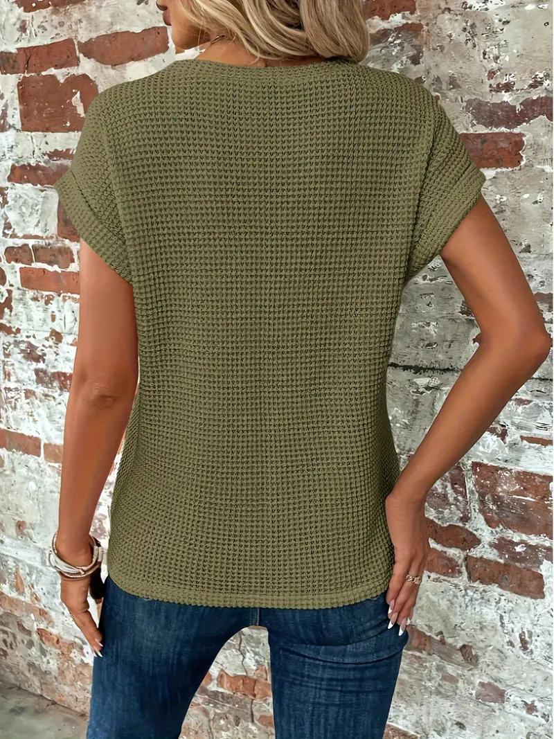 Women Serene Knotted Detail Relaxed Top | Mia