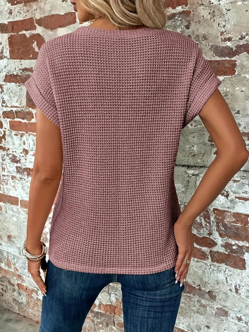 Women Serene Knotted Detail Relaxed Top | Mia
