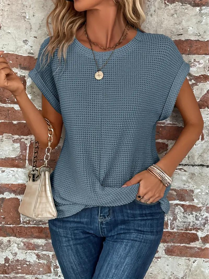 Women Serene Knotted Detail Relaxed Top | Mia