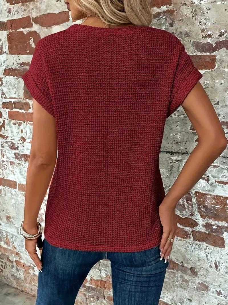 Women Serene Knotted Detail Relaxed Top | Mia