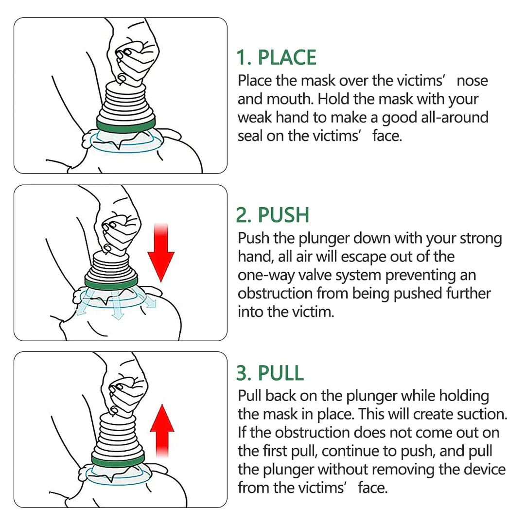 Anti-Choking Device for Emergency Relief – Compact Choking Rescue Tool for Adults and Children, Fast and Effective Dechoking Solution 4