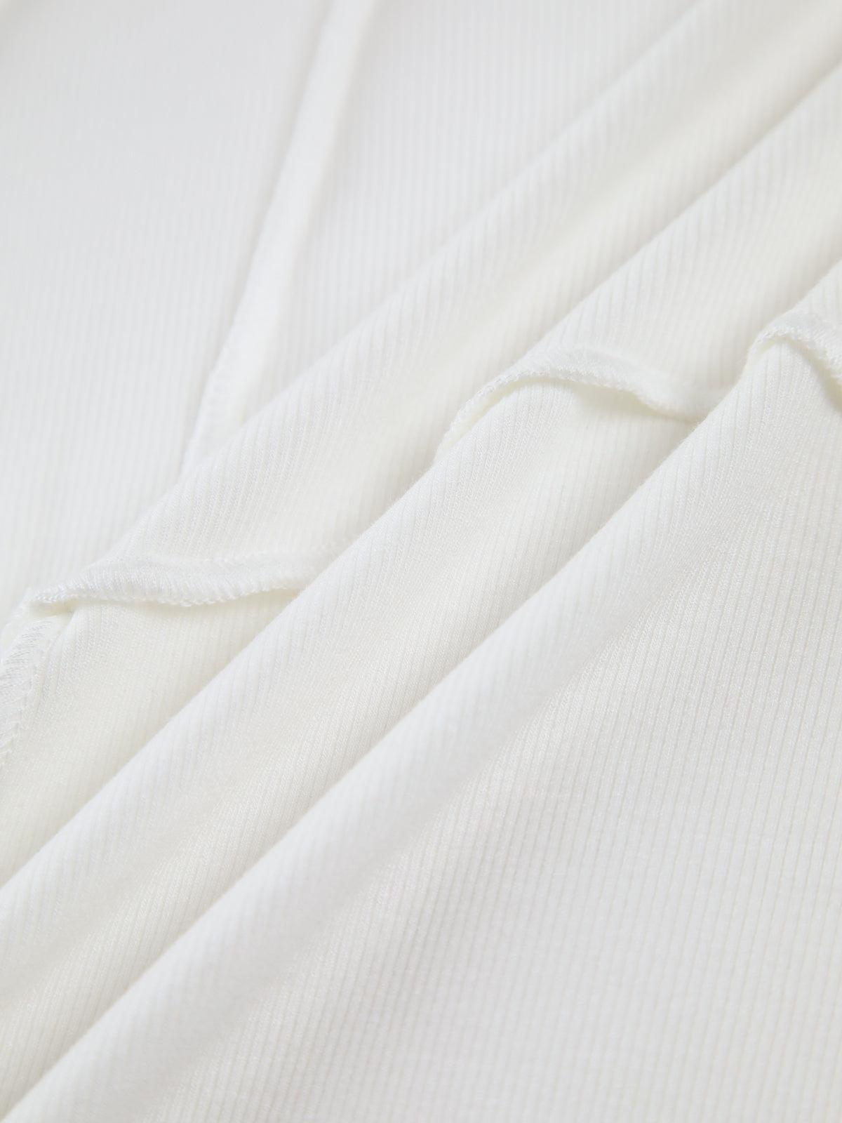 Milou | Ribbed Knit Long Sleeve Top Women
