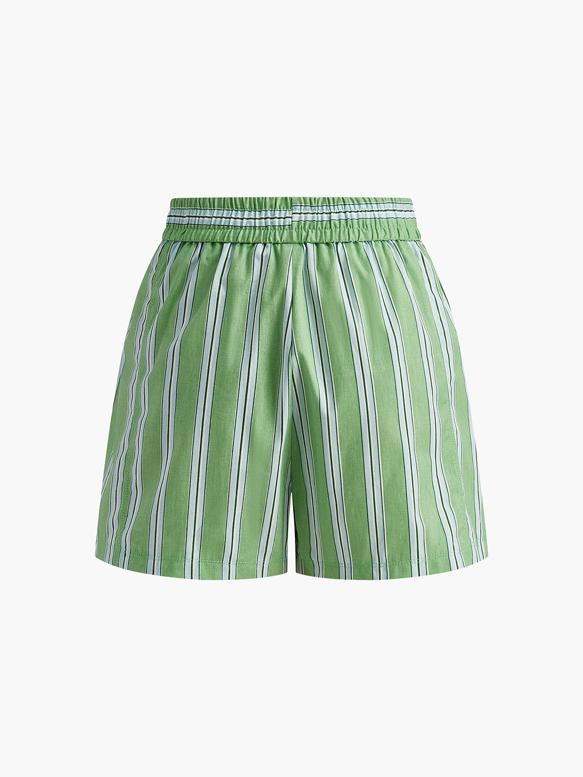 Women Striped High-Waist Relaxed Shorts | Ariana