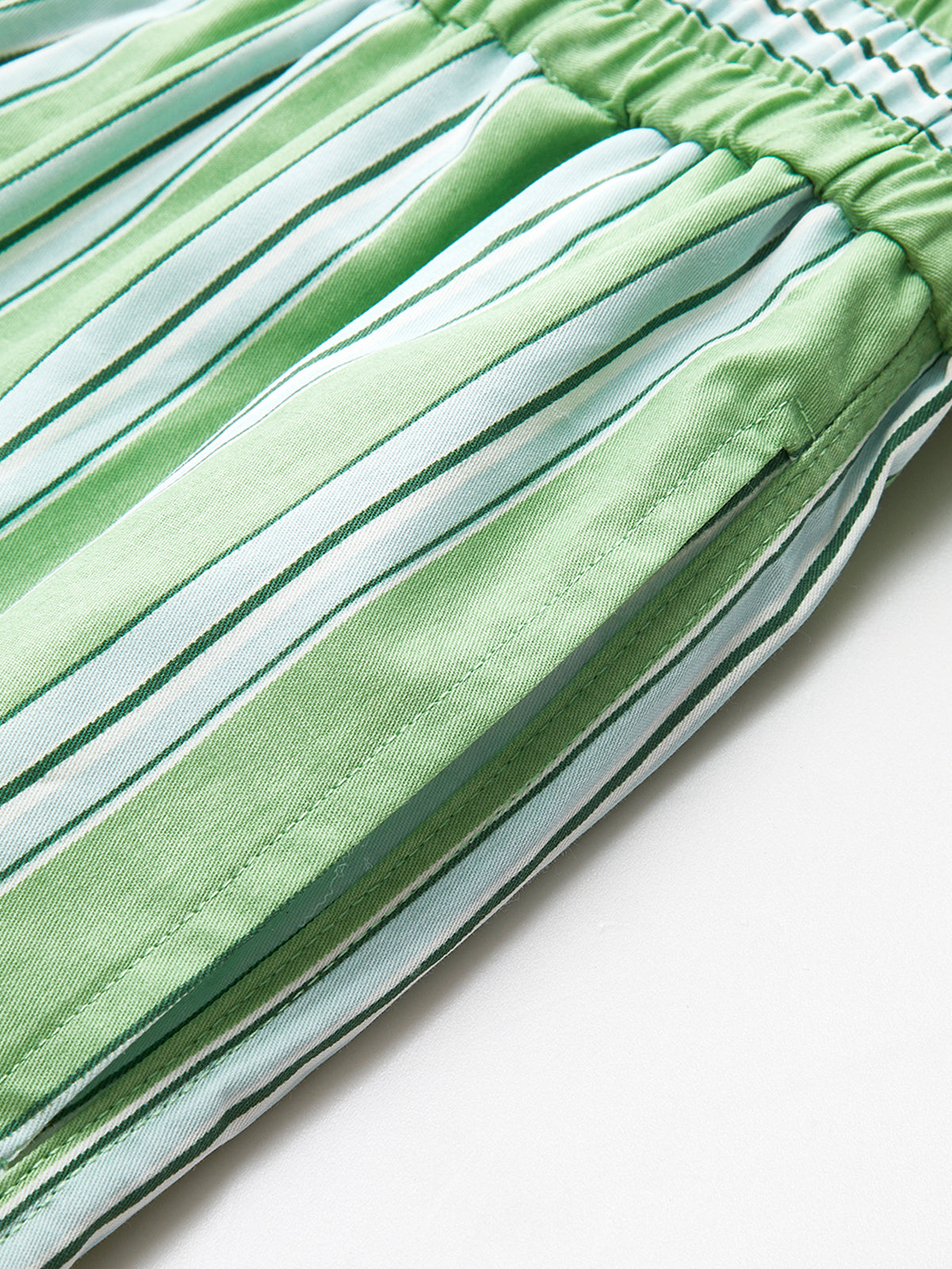 Women Striped High-Waist Relaxed Shorts | Ariana