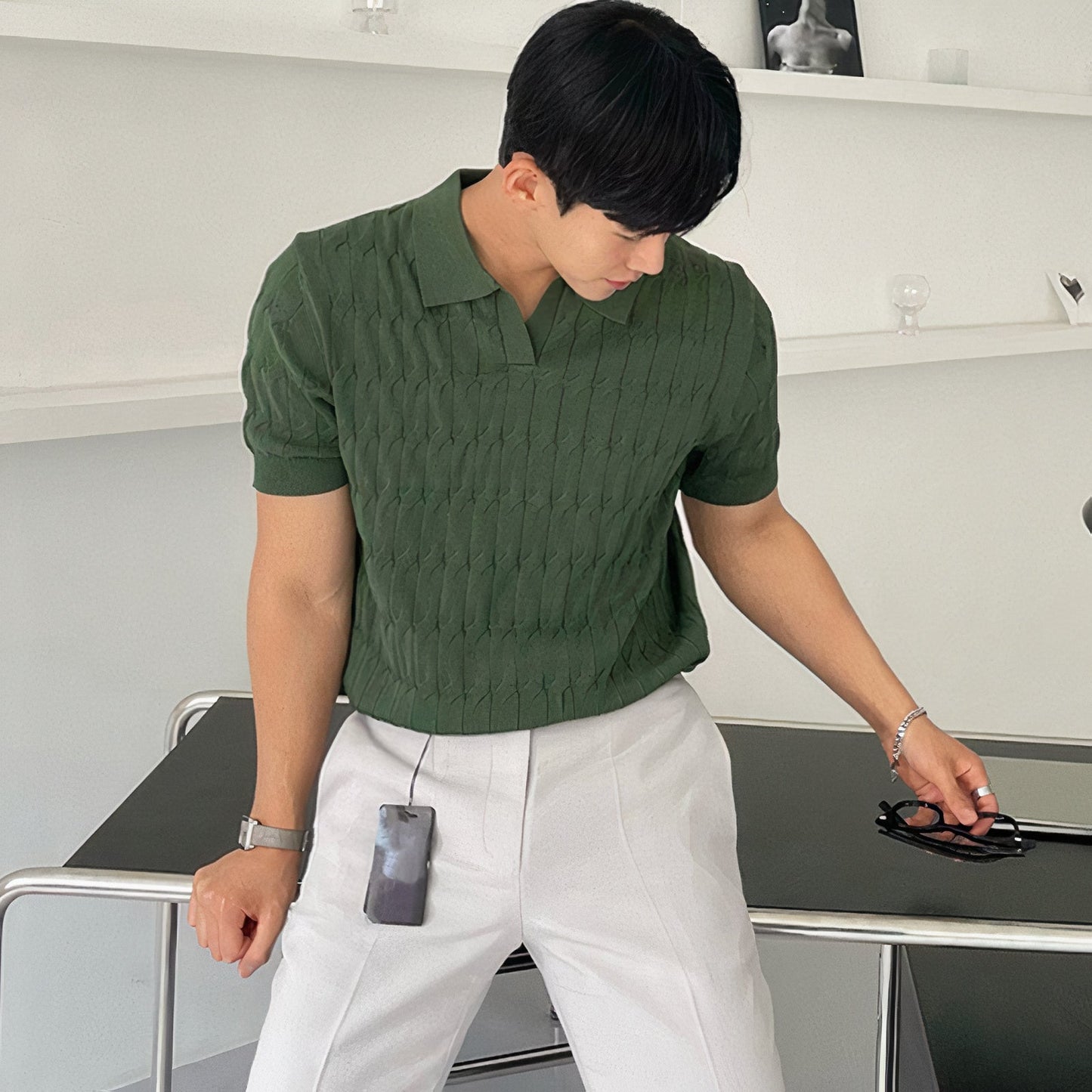 Men's Fitness Summer Poloshirt | Nick