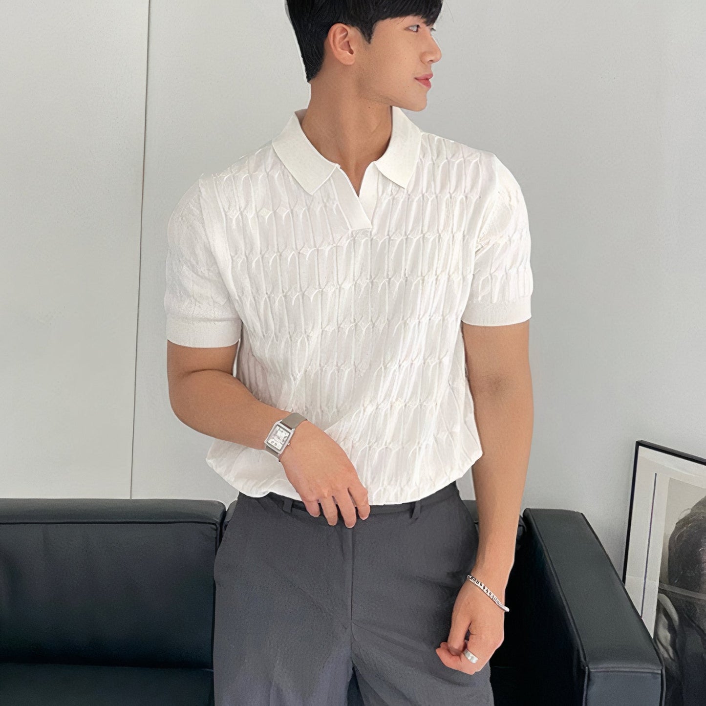 Men's Fitness Summer Poloshirt | Nick