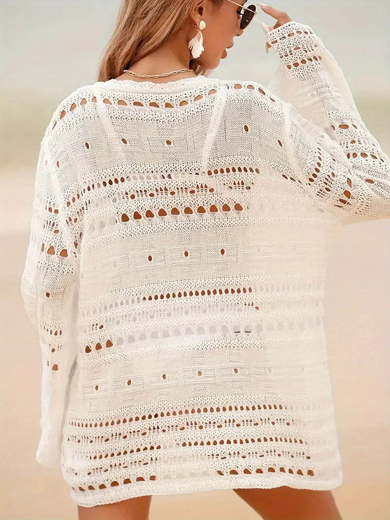 Women Chic Beach Cover-Up | Marigold