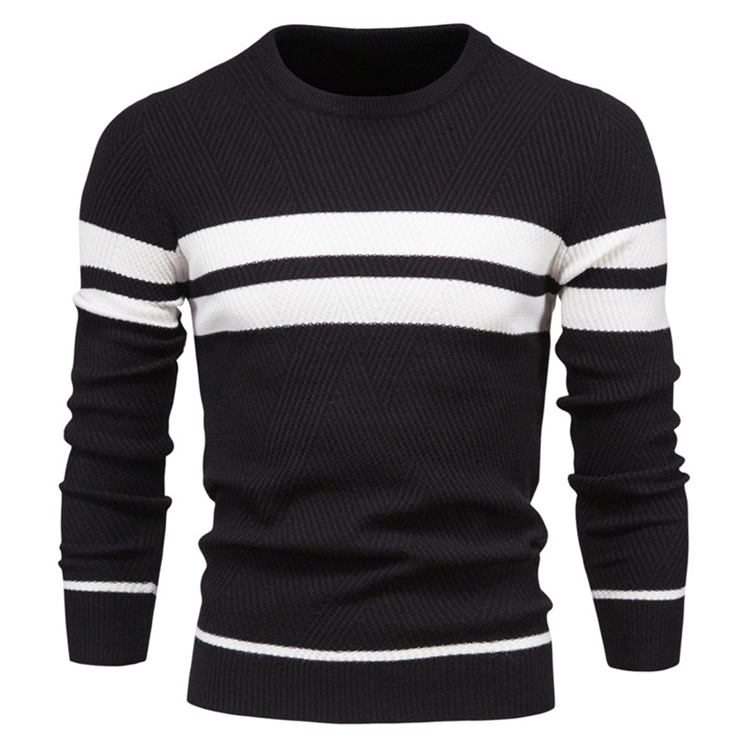 Men Striped Knit Sweater | Primus