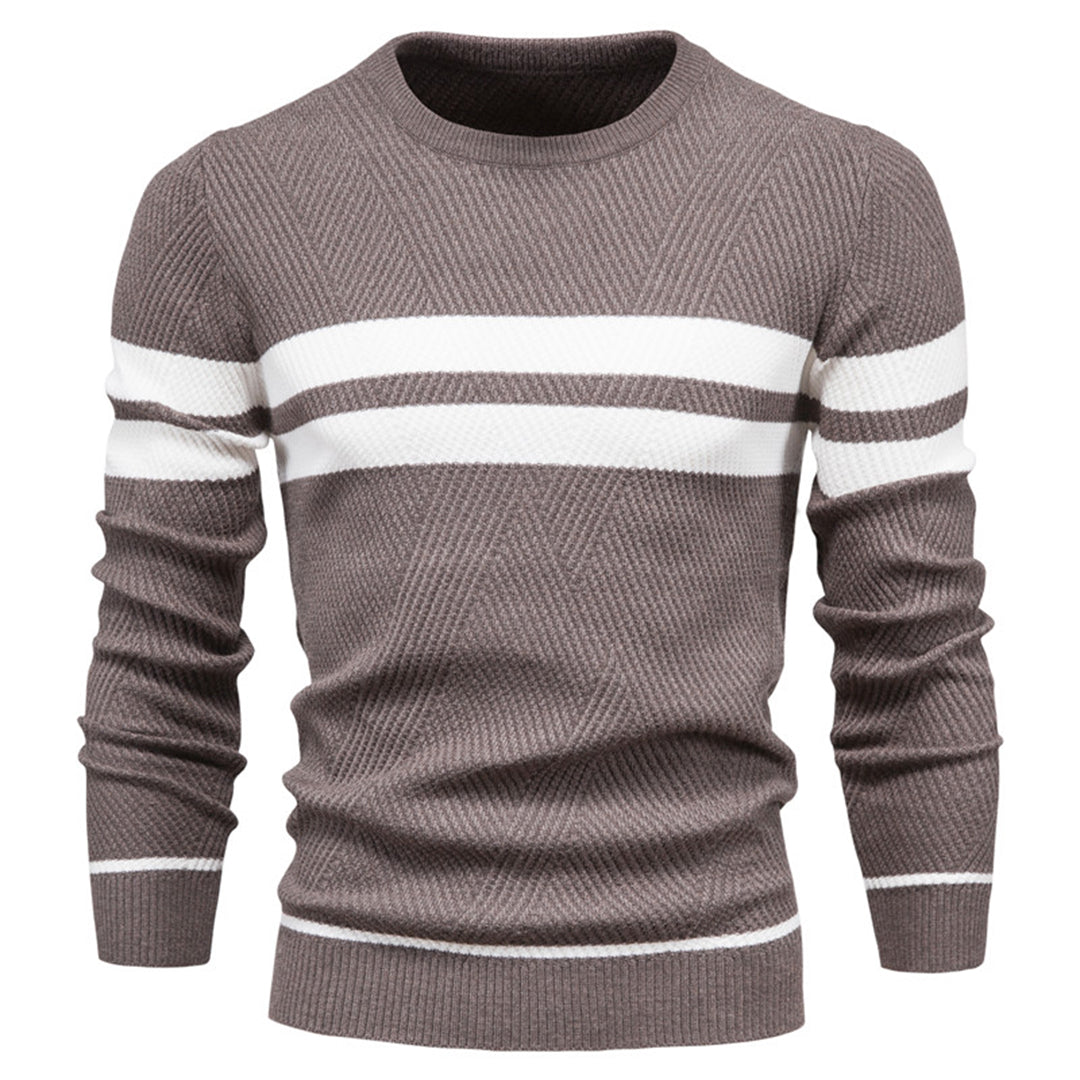 Men Striped Knit Sweater | Primus