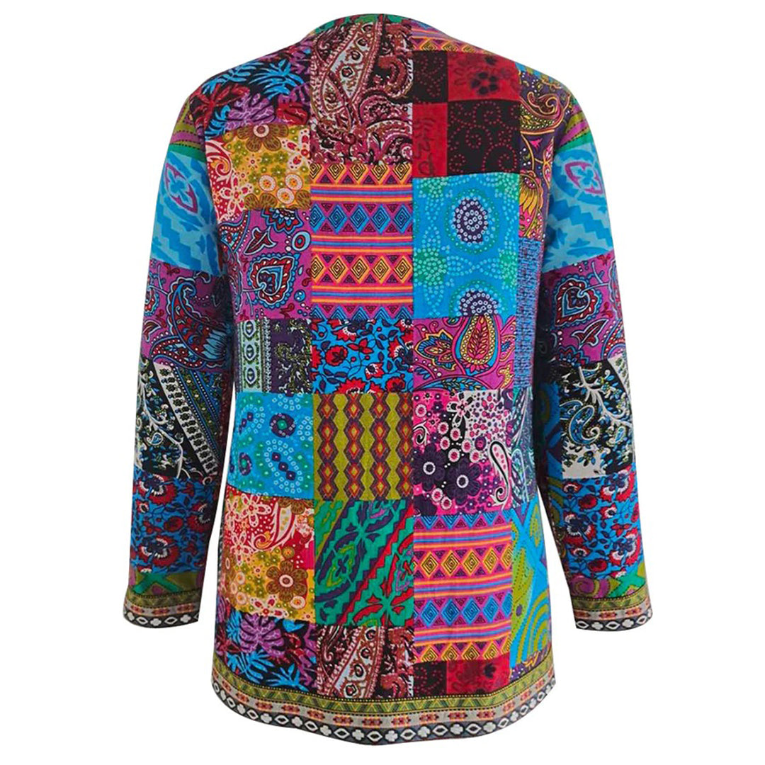 Women Bohemian Patchwork Jacket | Faith