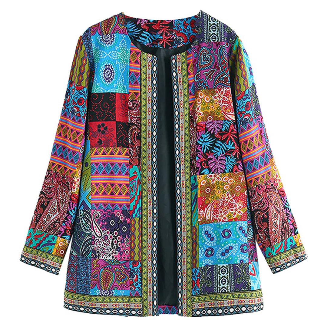 Women Bohemian Patchwork Jacket | Faith