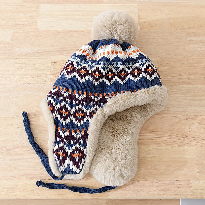 Men Nordic Knit Trapper Hat | Archie