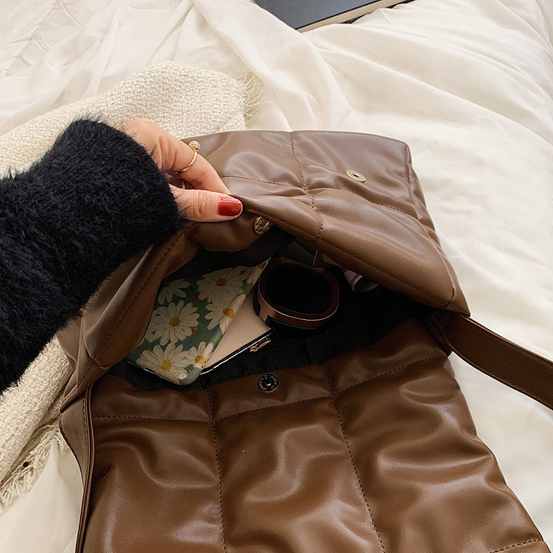 Women Casual Quilted Shoulder Bag
