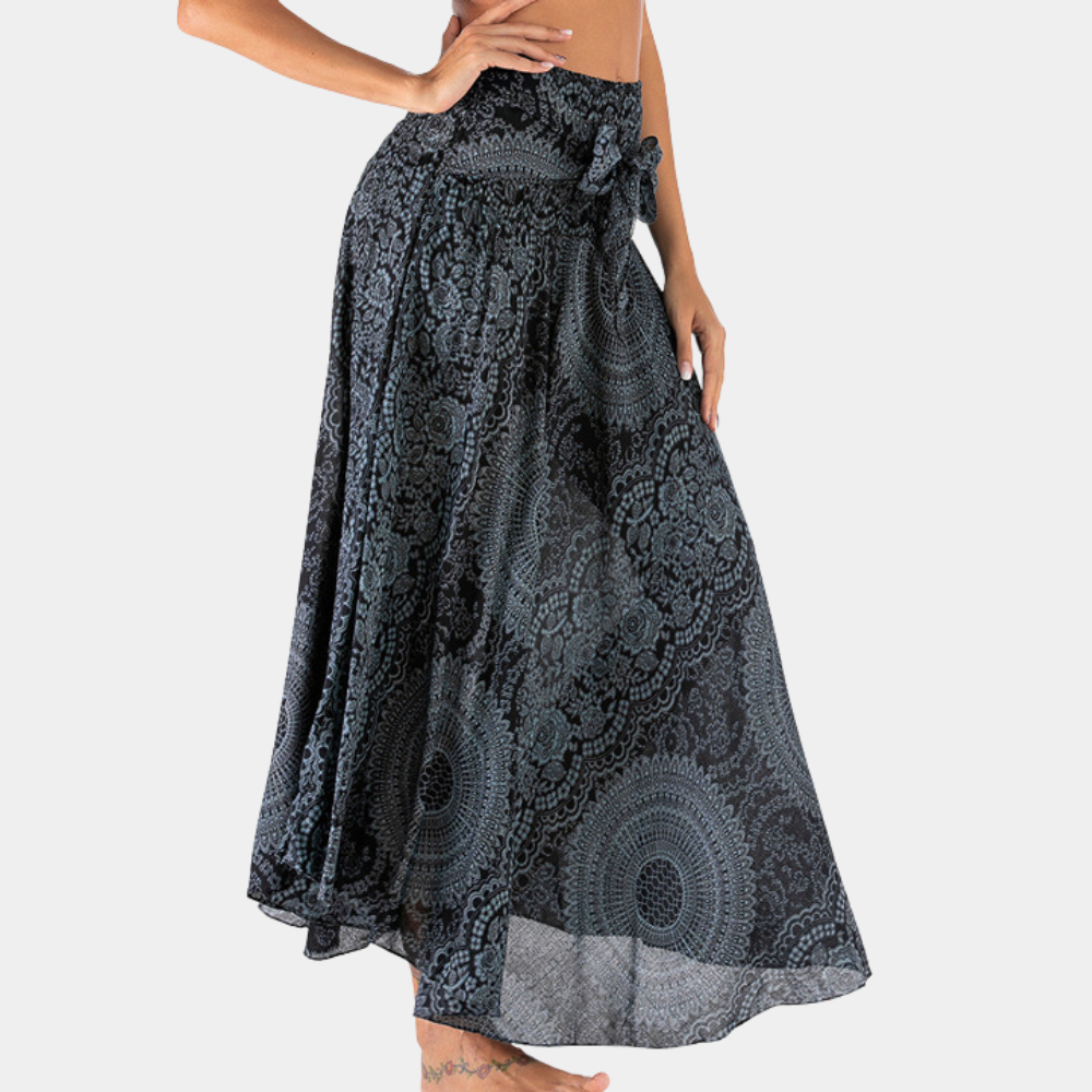 Women Bohemian Wrap Skirt | Amalia