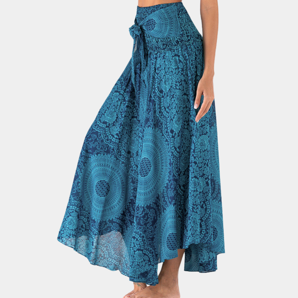 Women Bohemian Wrap Skirt | Amalia