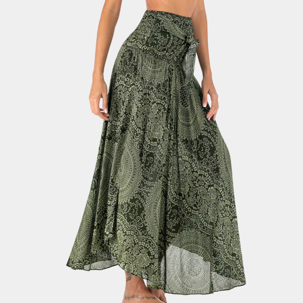 Women Bohemian Wrap Skirt | Amalia