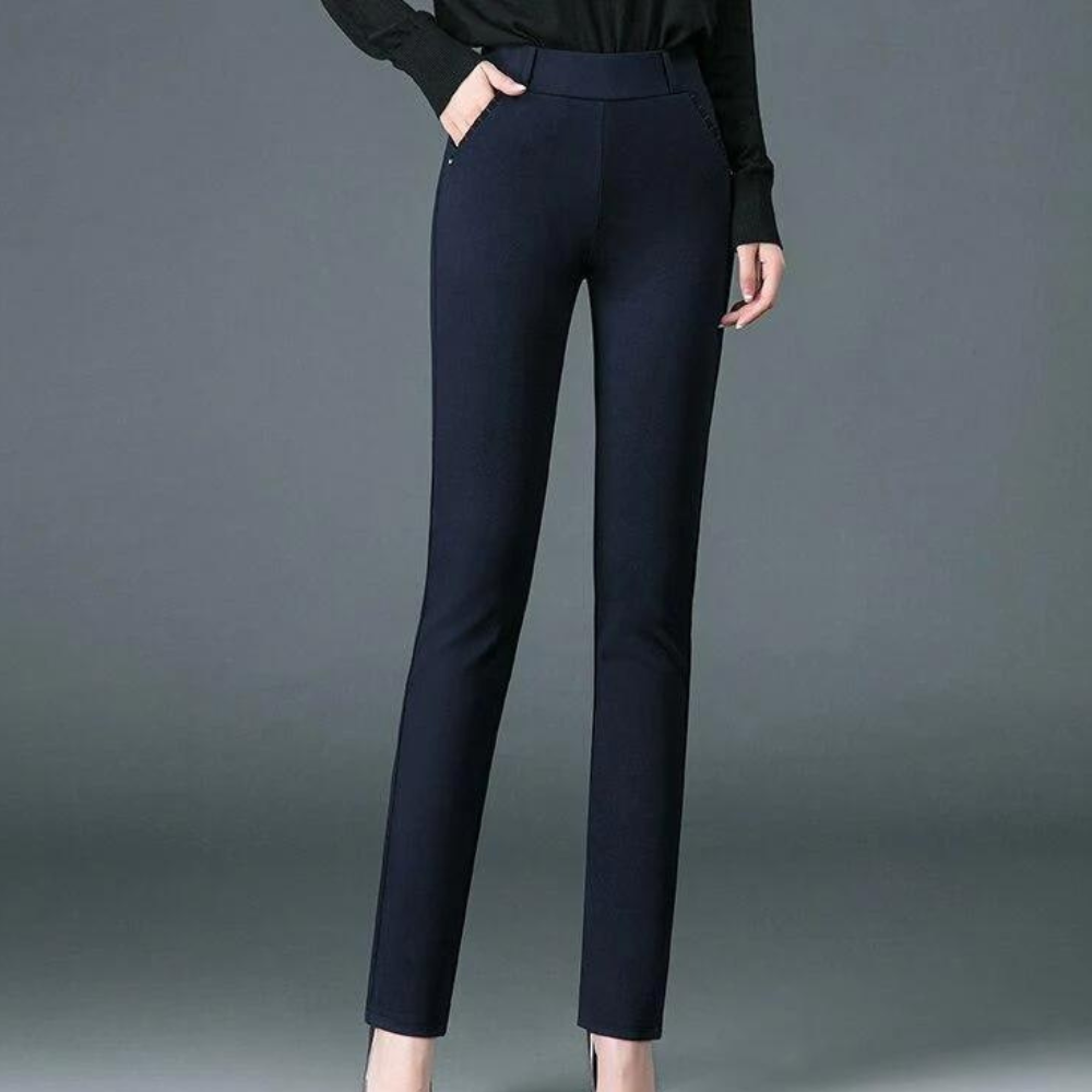 Hannah | Stylish Straight-cut Women's Pants