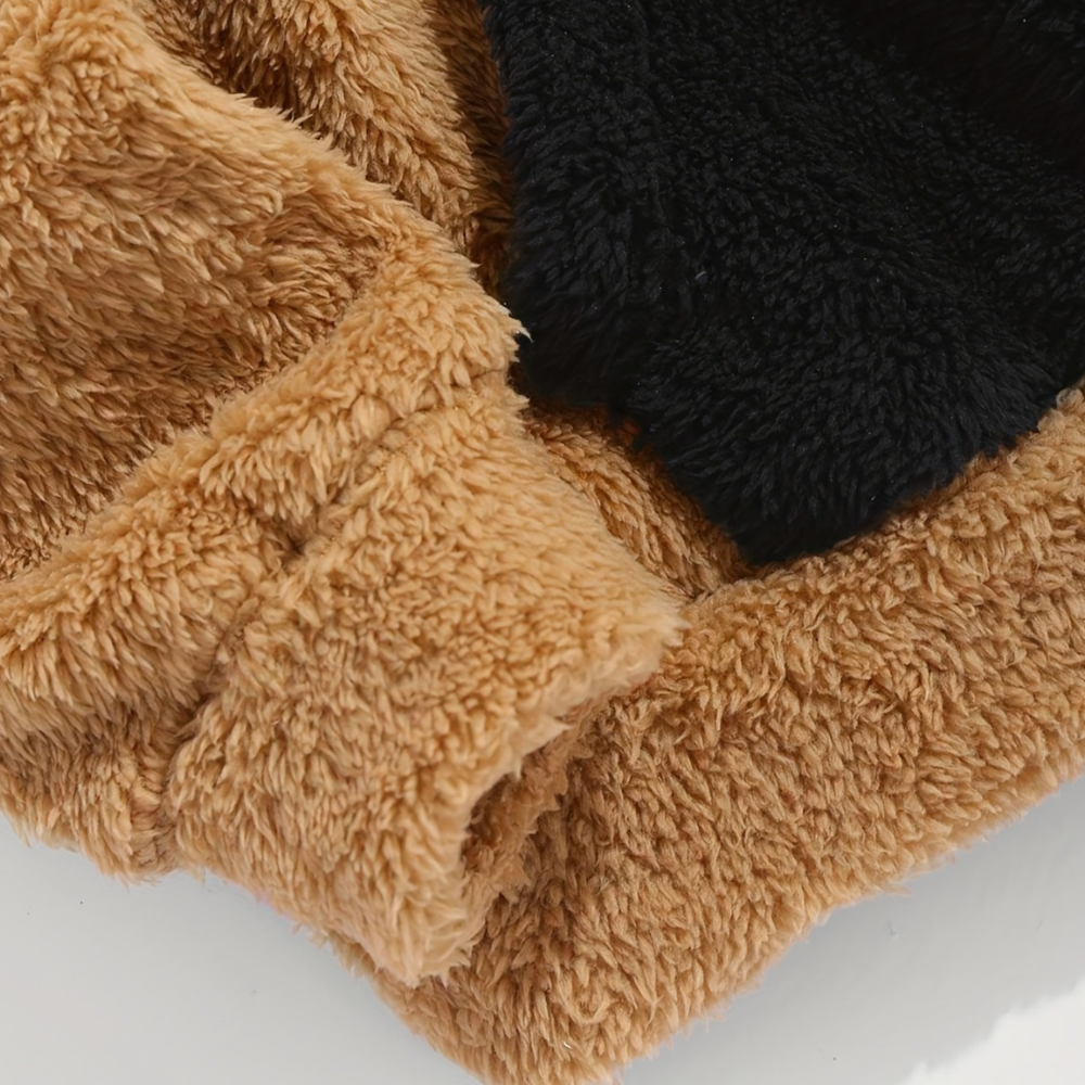 Men Two-Tone Fleece Hoodie | Elias