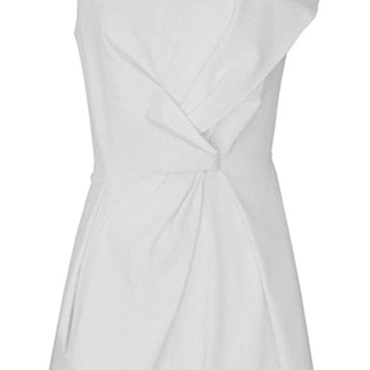 Women Front Twist Sleeveless Jumpsuit | Claire