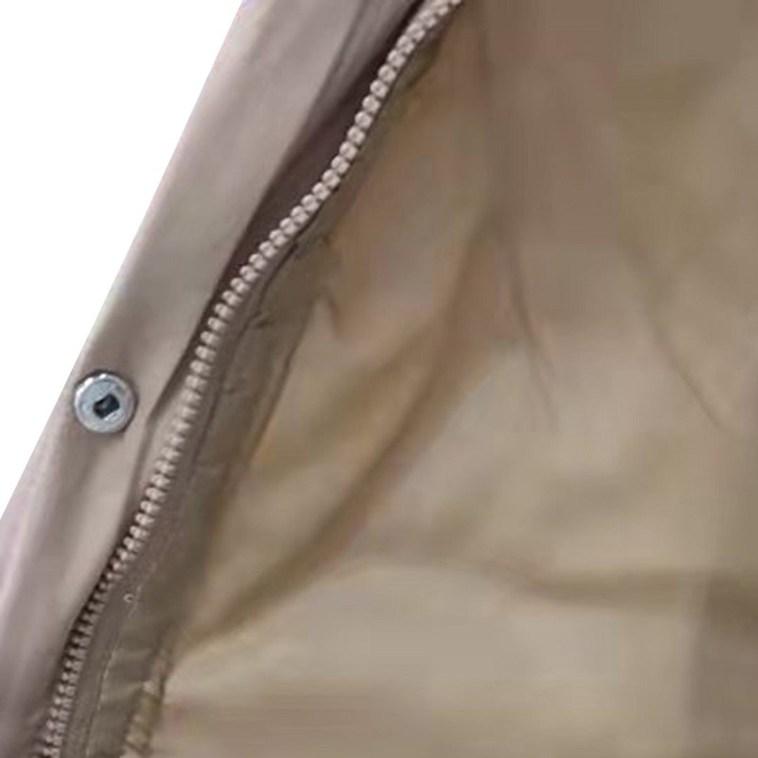 Women Long Puffer Vest with Hood | Xyla