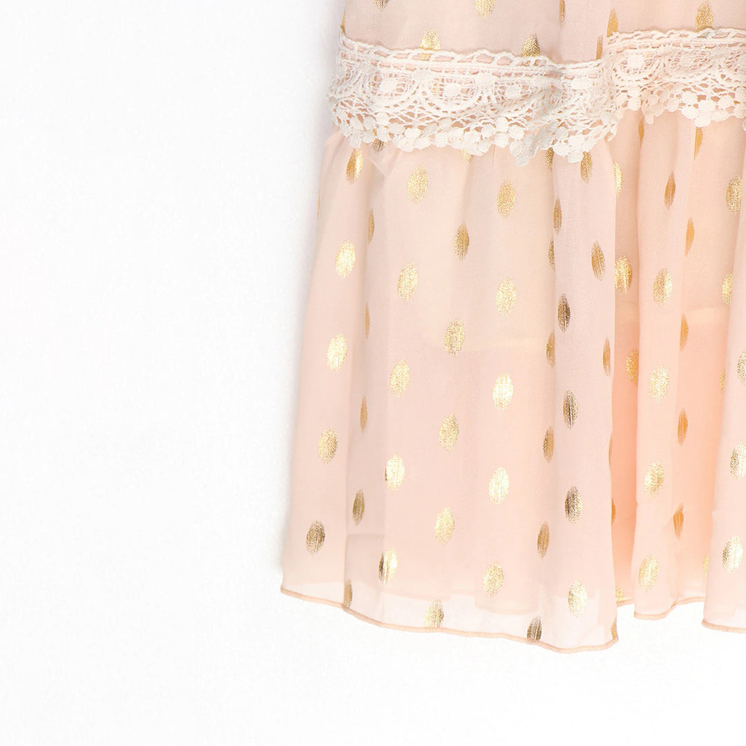 Women Boho Lace Maxi Dress | Sylvia