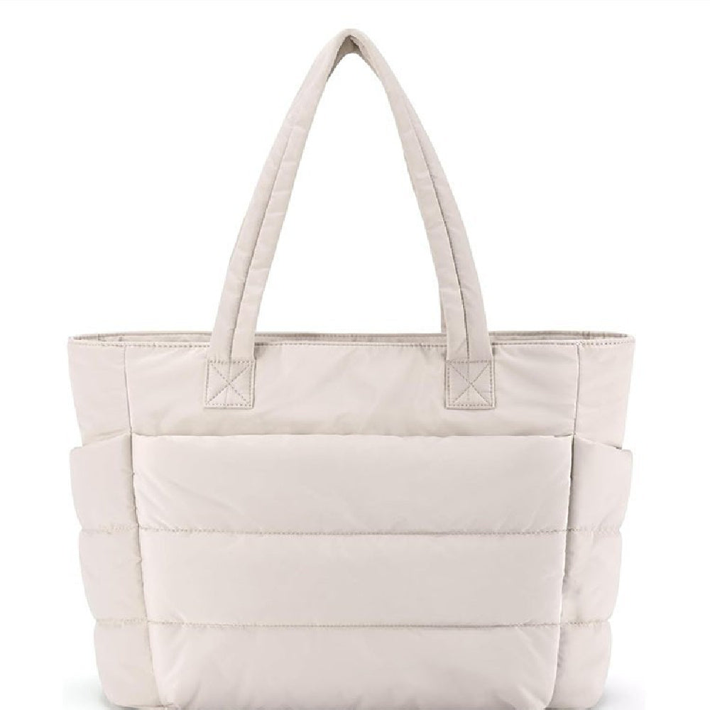 Women Padded Quilted Tote Bag | Shiloh