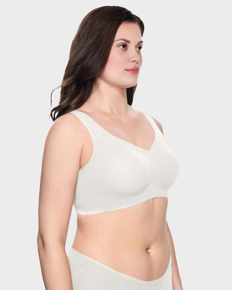 Wire-Free Cooling Minimizer Bra with Antibacterial Fabric
